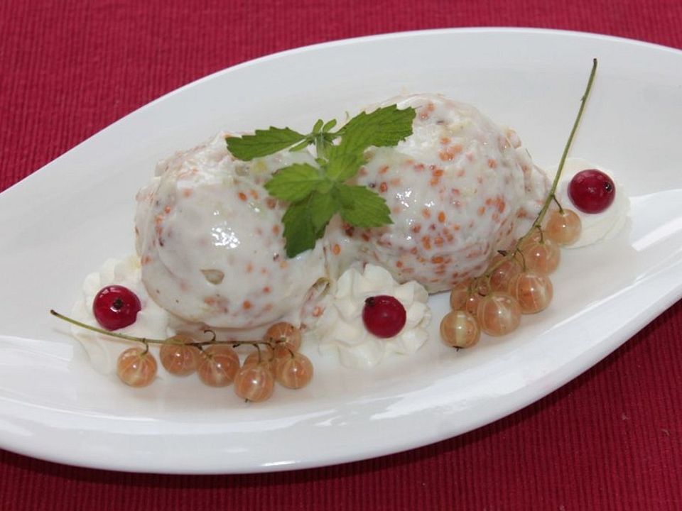 Eis aus weißen Johannisbeeren von patty89| Chefkoch