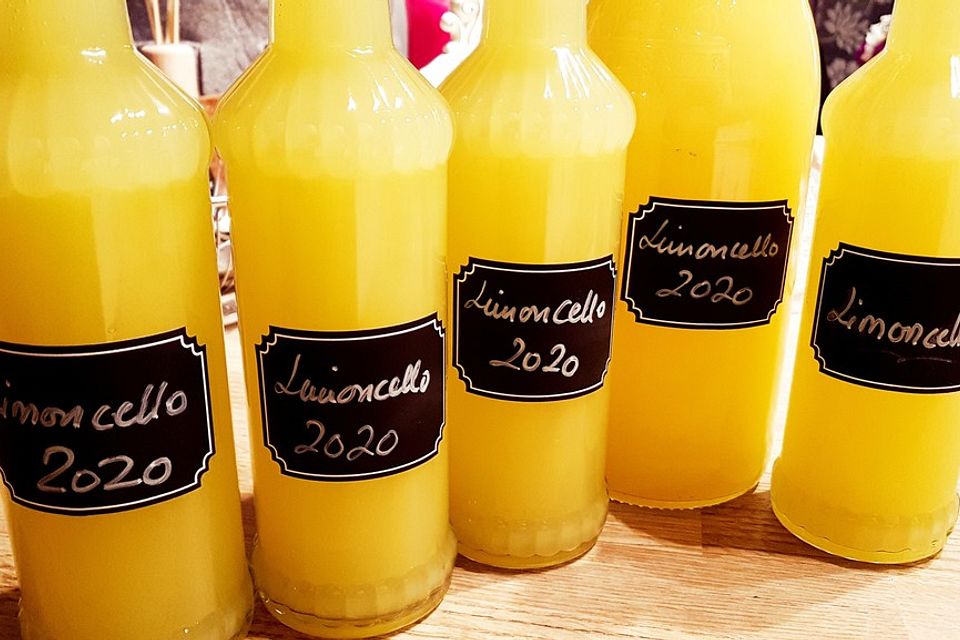 Limoncello selber machen