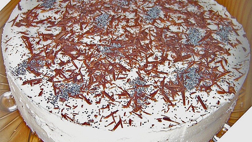 Mohn - Kirsch - Torte von hippo62