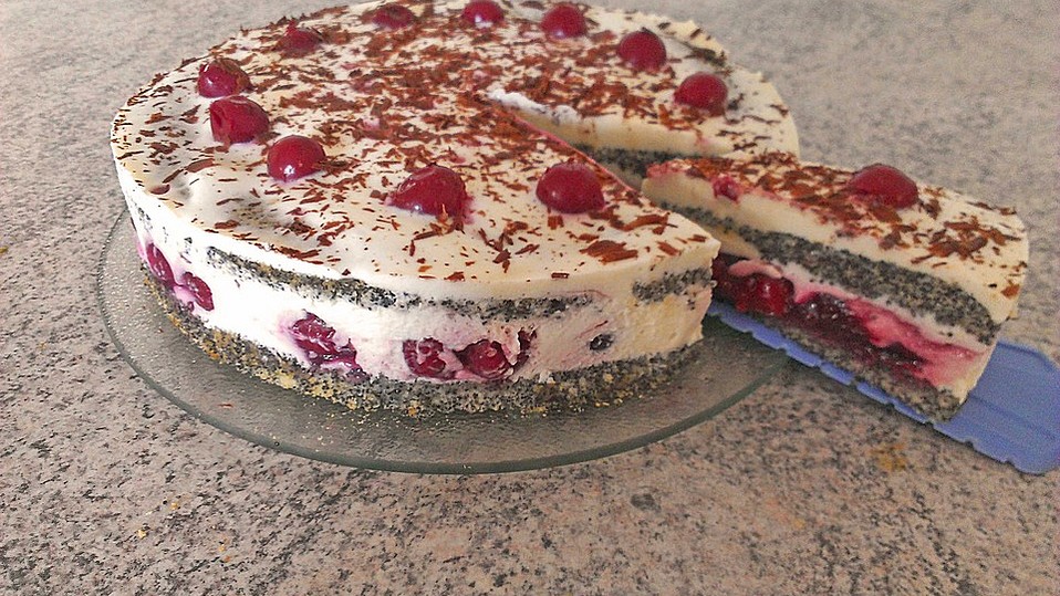 Mohn - Kirsch - Torte von hippo62