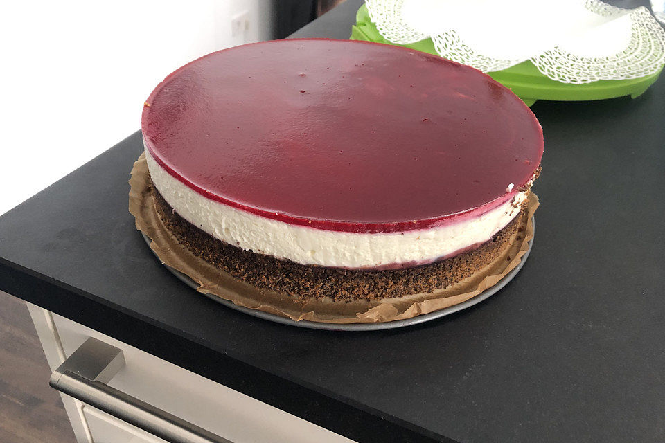 Topfen-Mohn-Torte