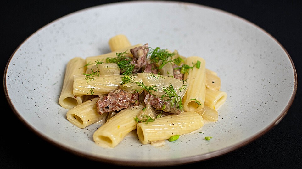 Pasta mit Fenchel und Salsiccia von Isalia