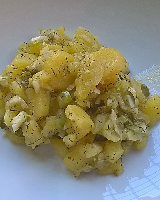 Schneller Kartoffelsalat aus dem elektrischen Schnellkochtopf
