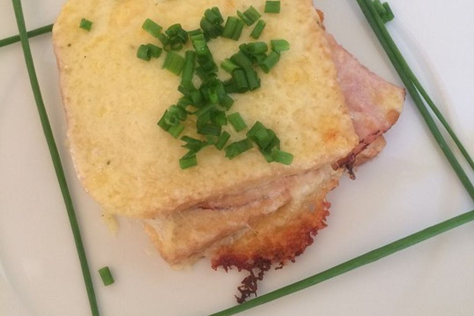 Croque Monsieur mit Béchamel