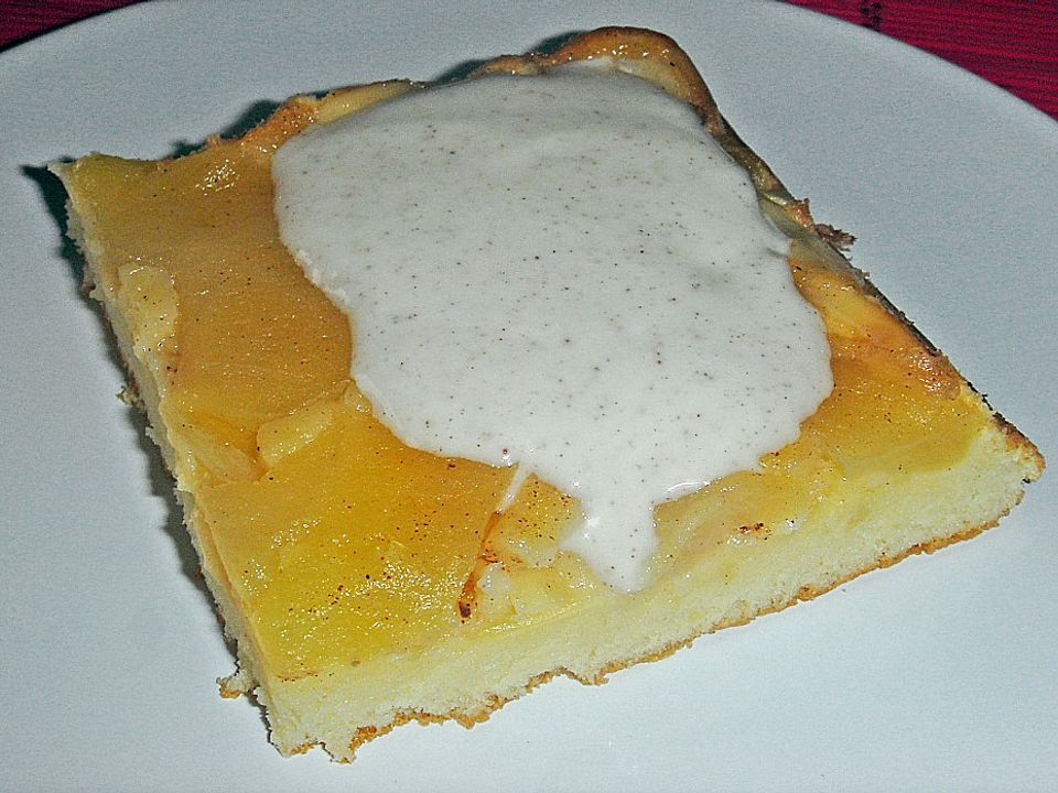 Apfelpfannkuchen mit Honigsauce von Vanilla| Chefkoch