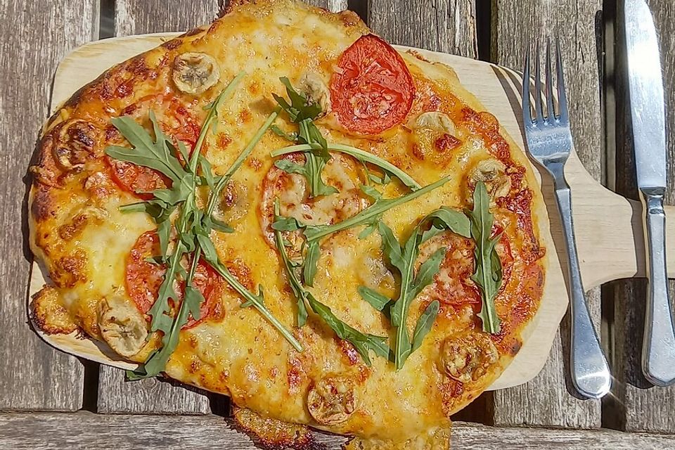 Pizzateig für den Holz-/Steinbackofen