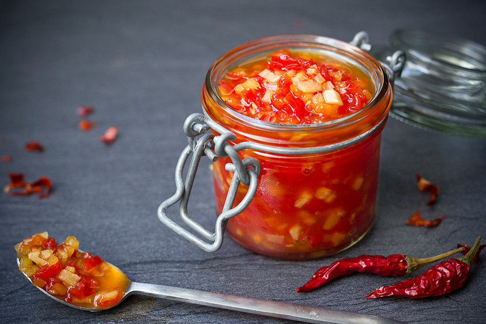 Chili-Ingwer-Sauce