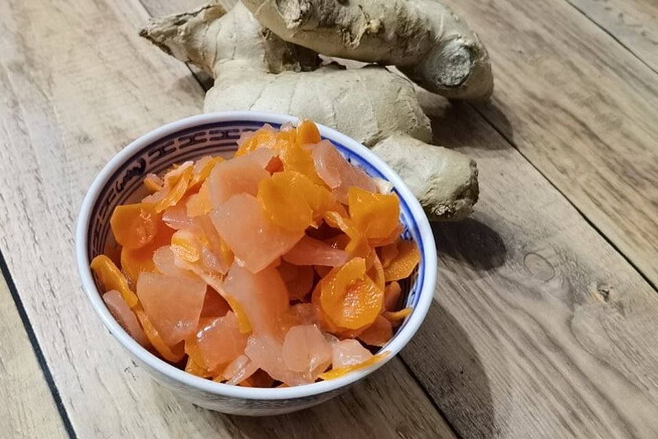 Kimchi aus Rettich