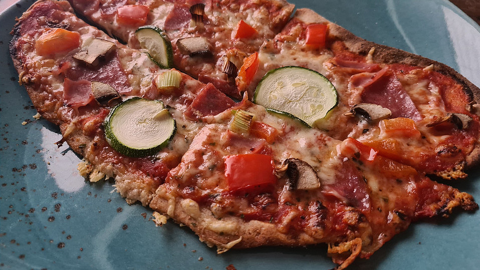 Vollkorn-Flammkuchen von mall_ey Vollkorn-Flammkuchen von mall_ey