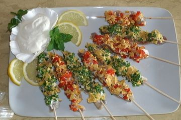 Matjes-Spieße