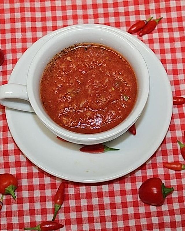 Tomaten-Fenchel Gazpacho