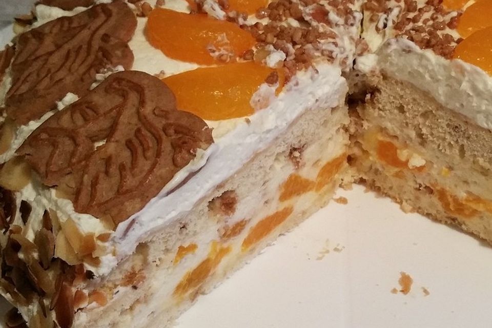 Spekulatius-Mandarinen-Torte