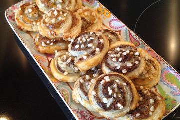 Haselnuss-Schnecken