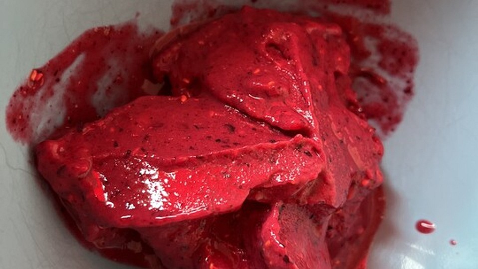 Waldbeer-Buttermilch-Eis von SchleggerSchnude