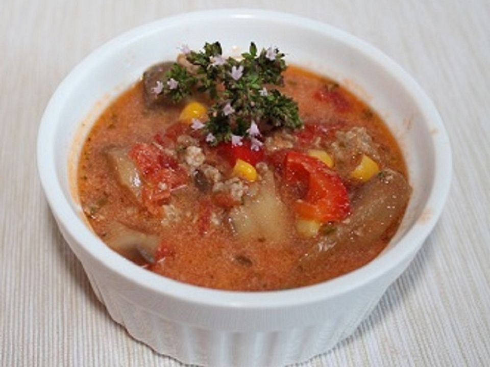 Pizzasuppe von MaikNadi| Chefkoch