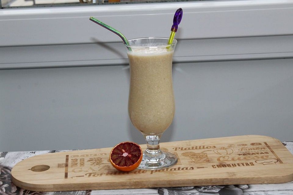 Blutorangen-Cashew-Ingwer-Smoothie