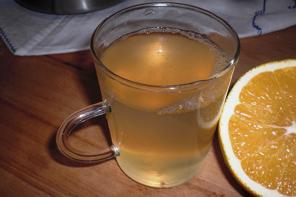 Ingwer-Orangentee, Erkältungstee