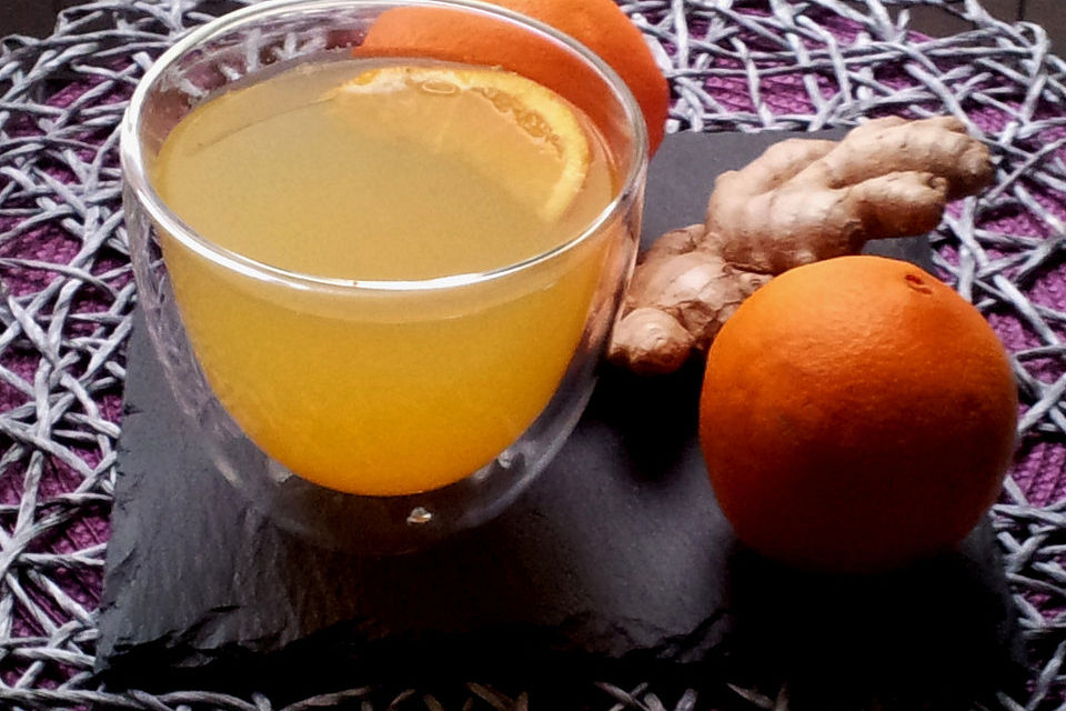 Ingwer-Orangentee, Erkältungstee