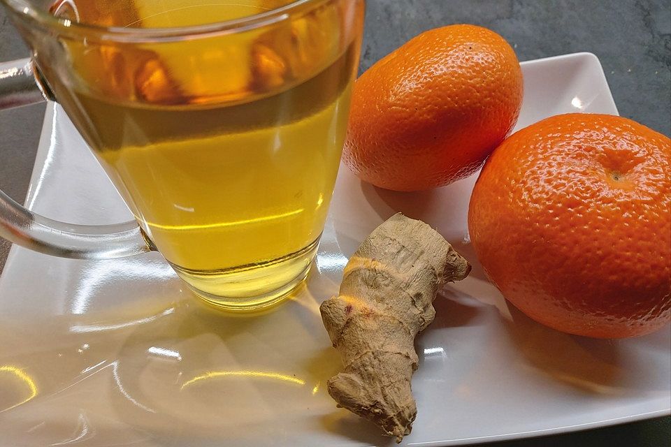 Ingwer-Orangentee, Erkältungstee