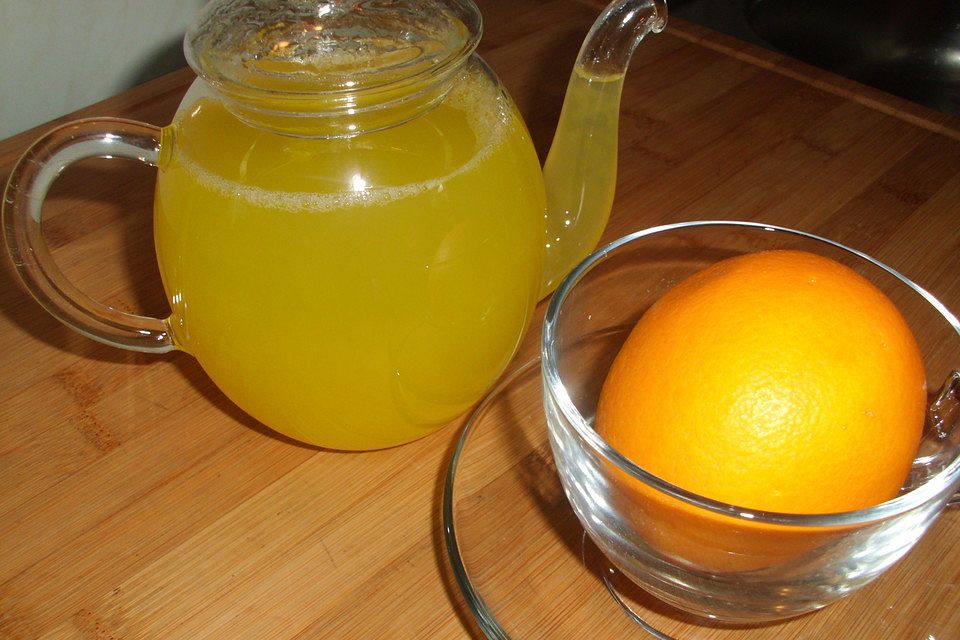 Ingwer-Orangentee, Erkältungstee