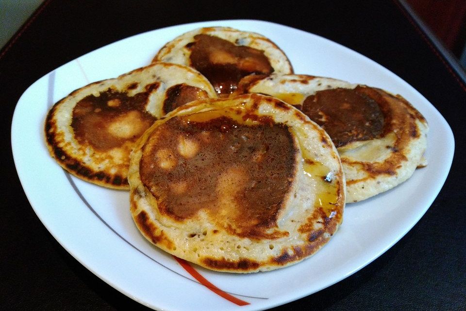 Schoko-Bananen-Pancakes