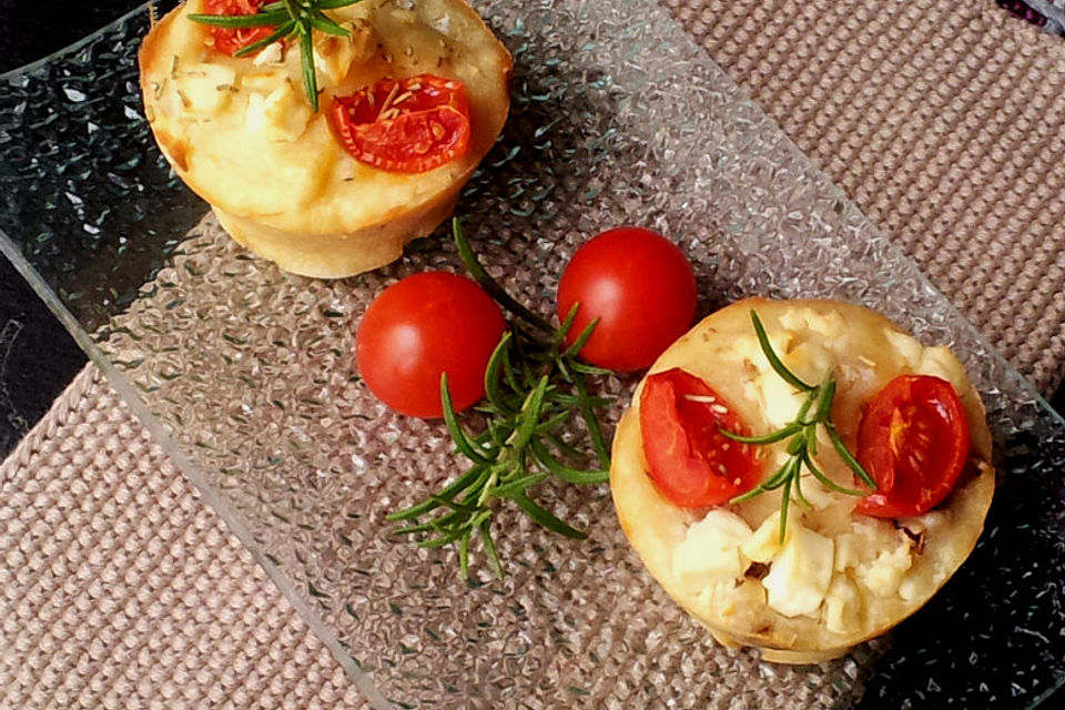 Tomaten-Feta Muffins