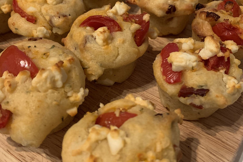 Tomaten-Feta Muffins