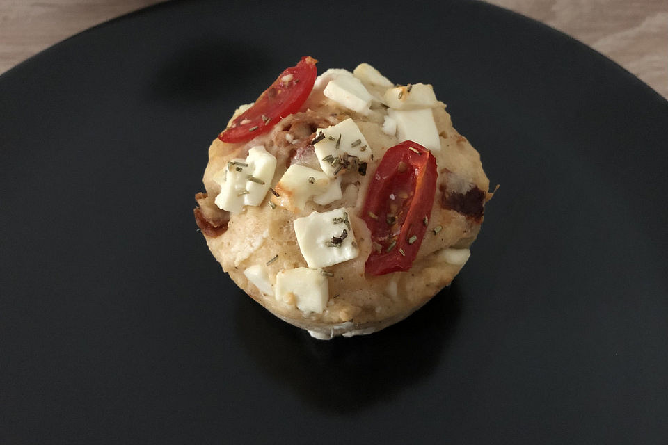 Tomaten-Feta Muffins