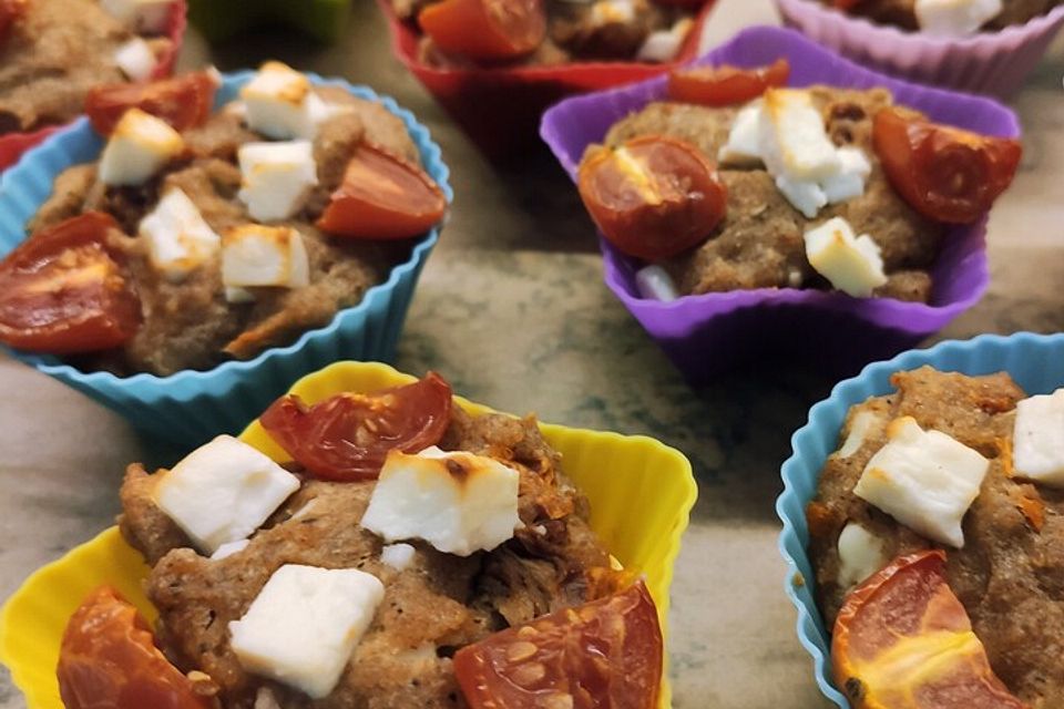 Tomaten-Feta Muffins