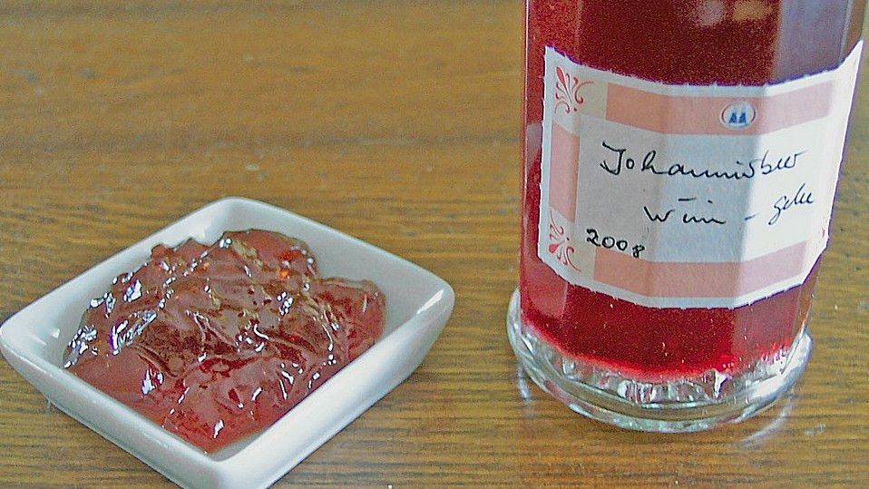 Johannisbeer - Wein - Gelee von Knutella