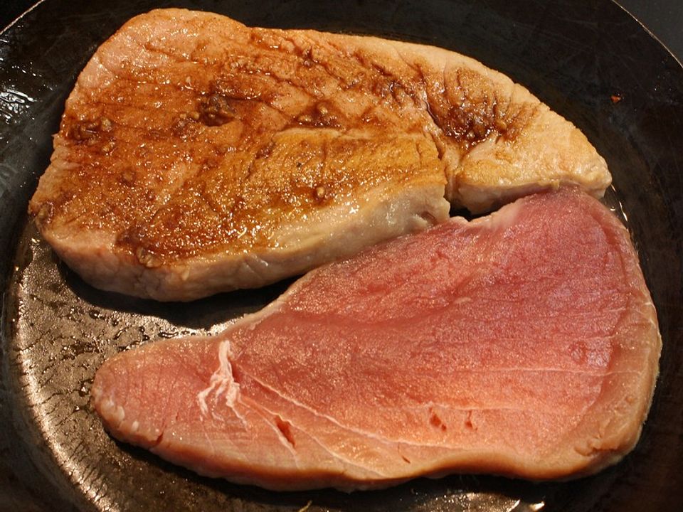 Thunfisch-Steak mit Zimt und Chili von Klaumix| Chefkoch