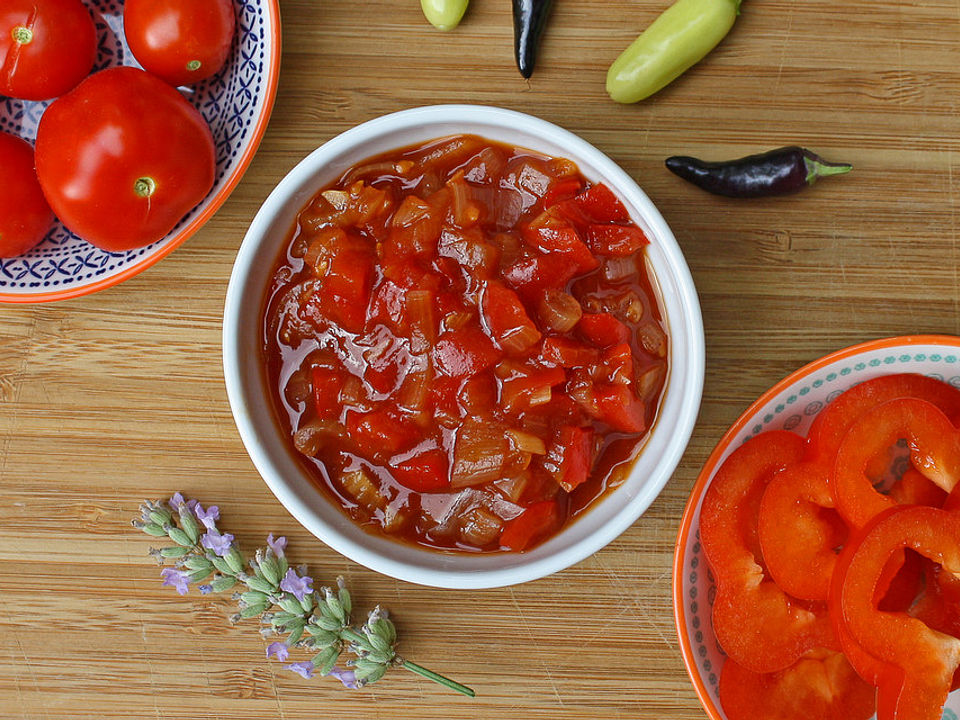Tomaten-Paprika-Relish von TobysTwistoffs| Chefkoch