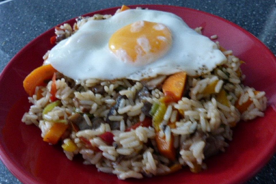 Vegetarisches Nasi Goreng