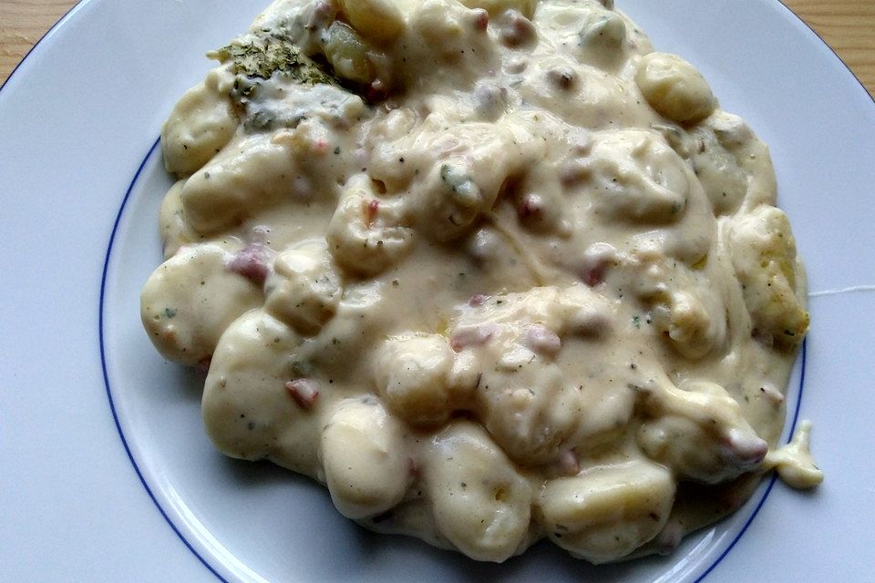 Gnocchi-Käse-Gratin