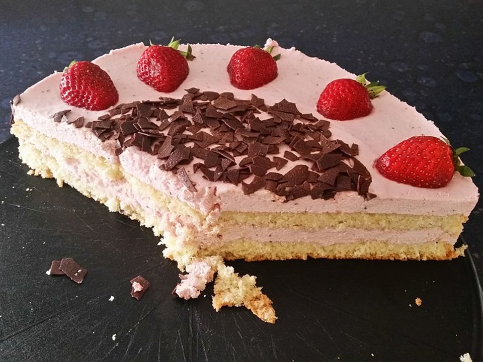 Erdbeersahnetorte — Rezepte Suchen