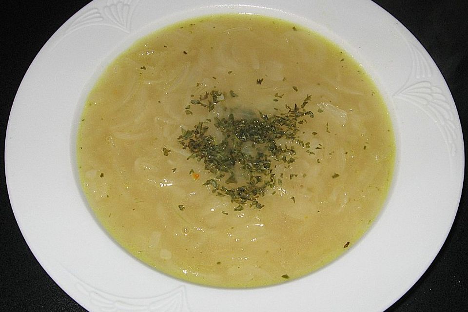 Zwiebelsuppe