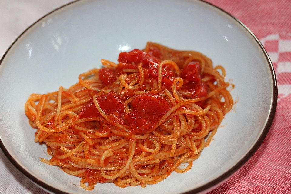 Beschwipste Spaghetti