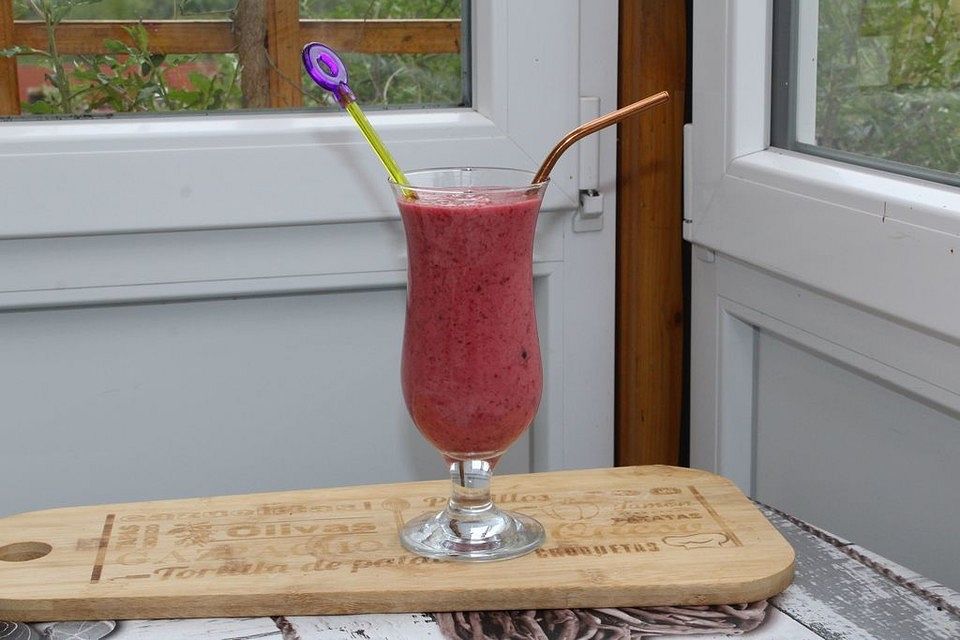 Rote-Bete-Himbeer-Smoothie