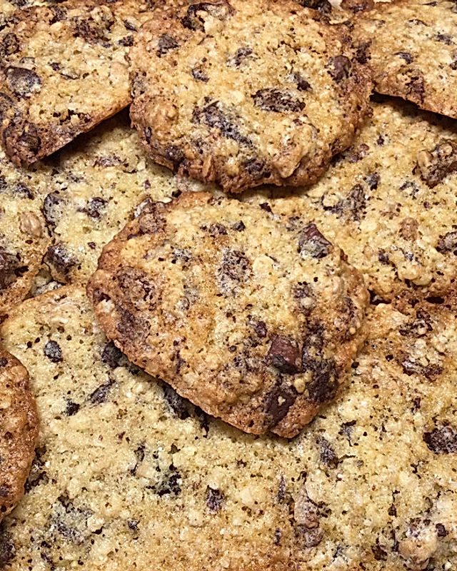 Urmelis Vollkorn-Schokocookies mit Feigen und Nüssen