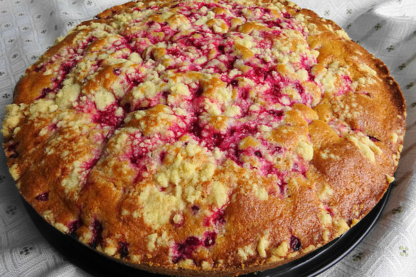 Johannisbeerkuchen mit Streuseln von denisakot | Chefkoch