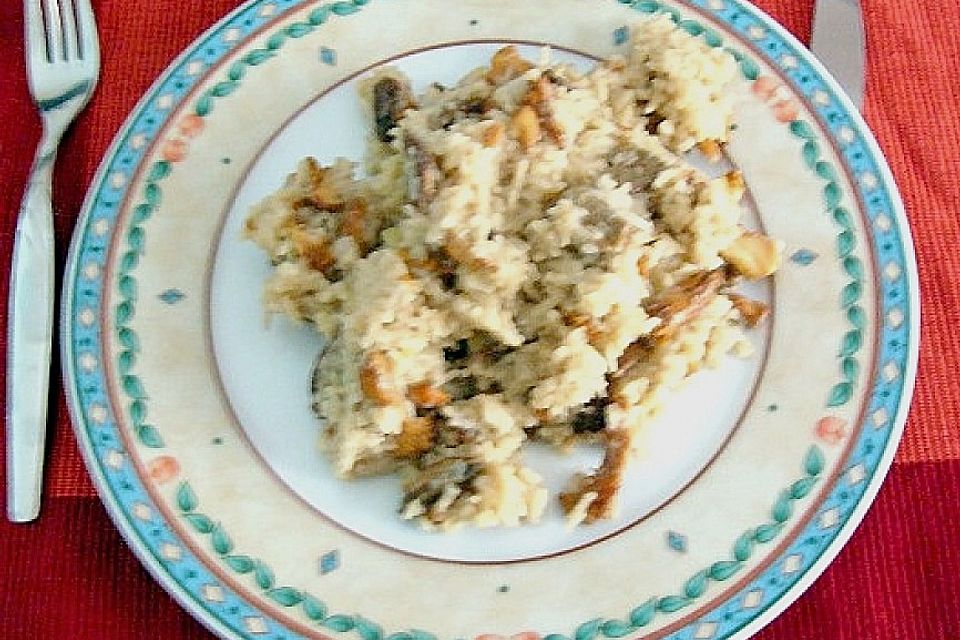 Risotto mit Pfifferlingen und Steinpilzen