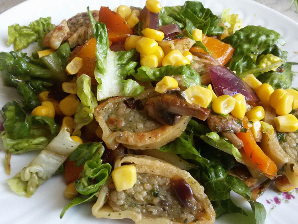 Maultaschen-Romana-Salat von Spunkybell| Chefkoch