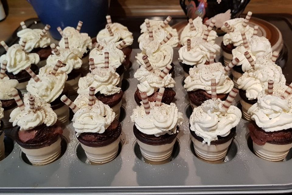 Muffins wie Eis
