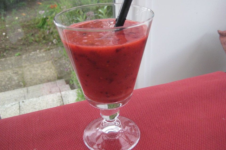 Jostabeeren-Stachelbeeren-Gojibeeren-Smoothie