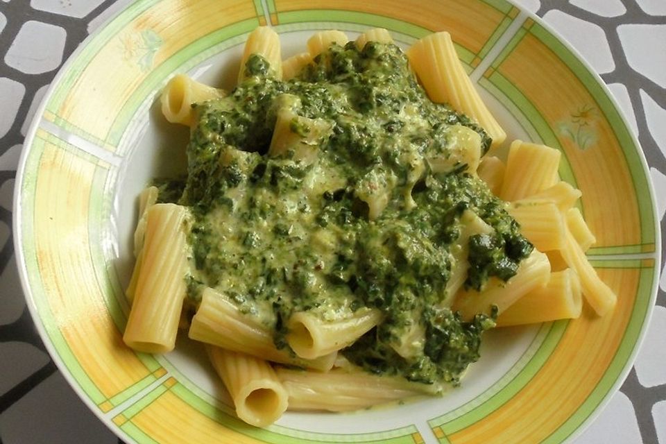 Pasta con crema di spinaci e pepe di Szechuan selvatico à la Didi