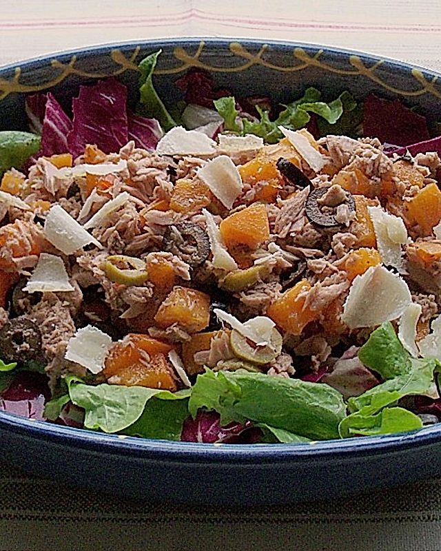 Thunfisch - Aprikosen - Salat