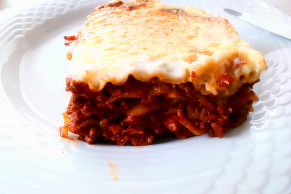 Würzige Tomatenlasagne