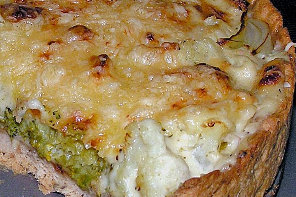 Blumenkohl - Brokkoli - Tarte