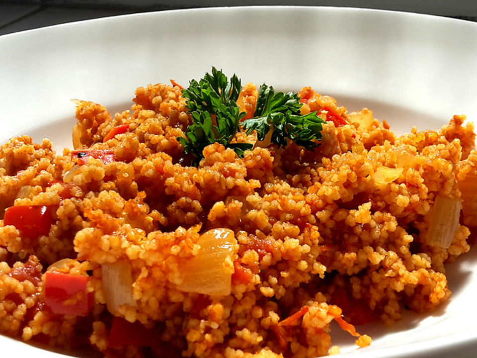 Orientalischer Couscous mit Paprika von margarita1702| Chefkoch