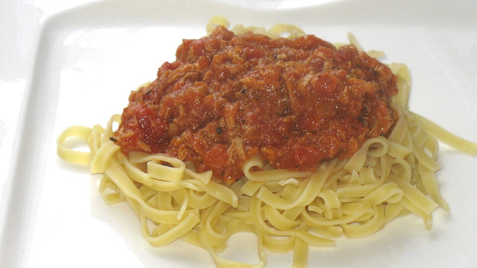 Bandnudeln mit Thunfischsauce von brilliant Bandnudeln mit Thunfischsauce von brilliant